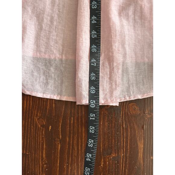 Ainn Story NWT Spring Summer Dress M Petal Pink Lagenlook Soft Girl Luxury - Picture 10 of 11